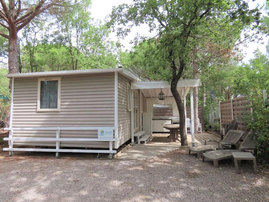 Mobile Home 6-Pers Camping Lei Suves-Cotes D'Azur-Including Airco Roquebrune-sur Argens Exteriör bild